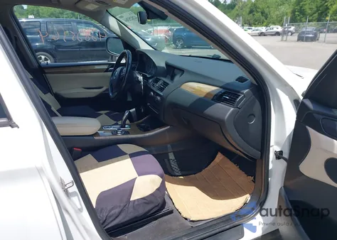 2011 BMW X3 xDrive28I из США, поврежденный, VIN 5UXWX5C55BL702003